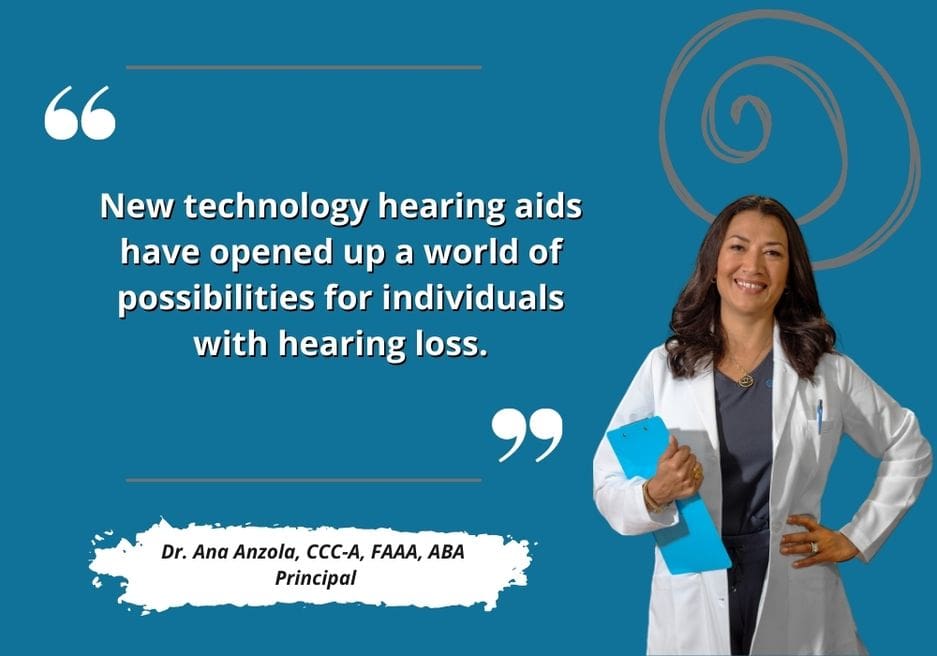 New technology hearing aids have opened up a world of possibilities for individuals with hearing loss.
